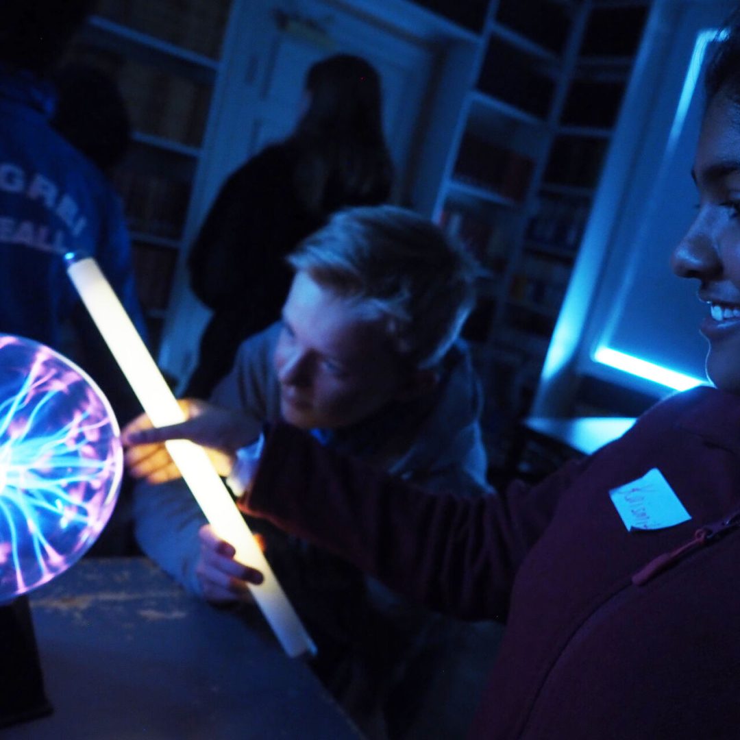 Bilde av elever - En dag på Observatoriet UiO – astronomi og målinger