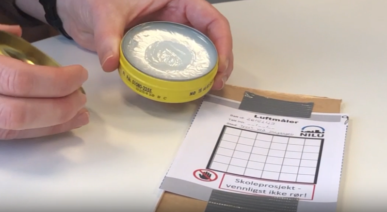 ark og vaselin i luftprosjekt