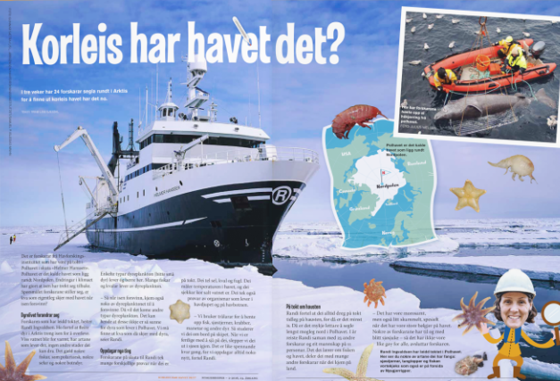 båt på havet - korleis har havet det