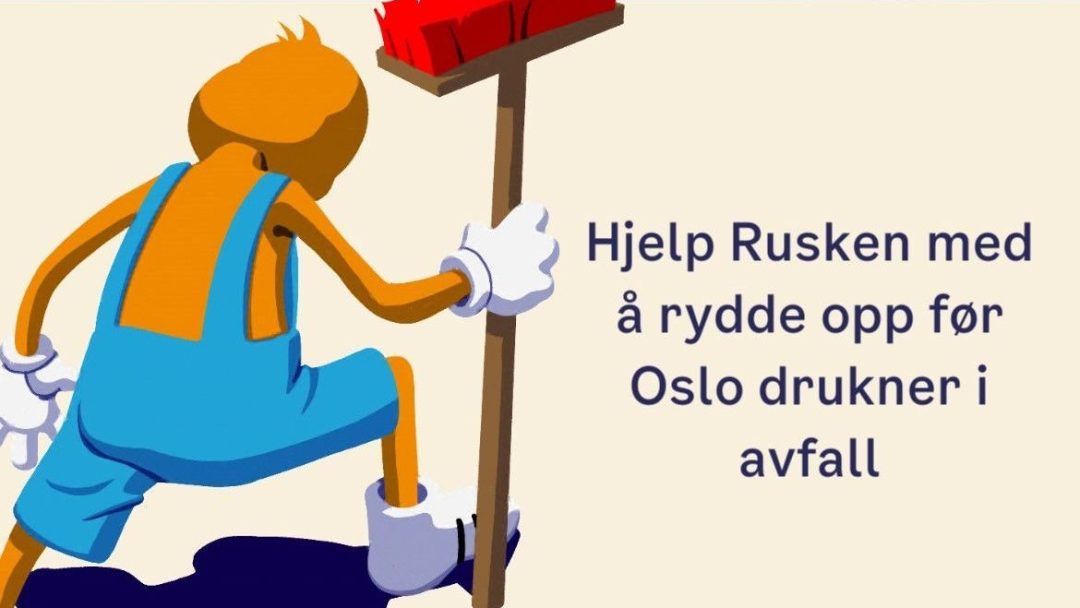 Mobilspillet Rusken vs Fusken - Vårrusken i skolen