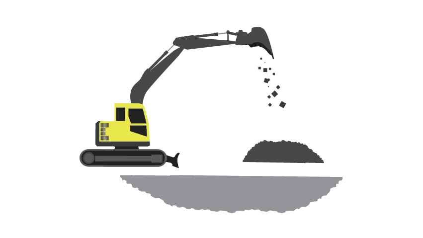 elektrisk gravemaskin - Oslos klimaarbeid